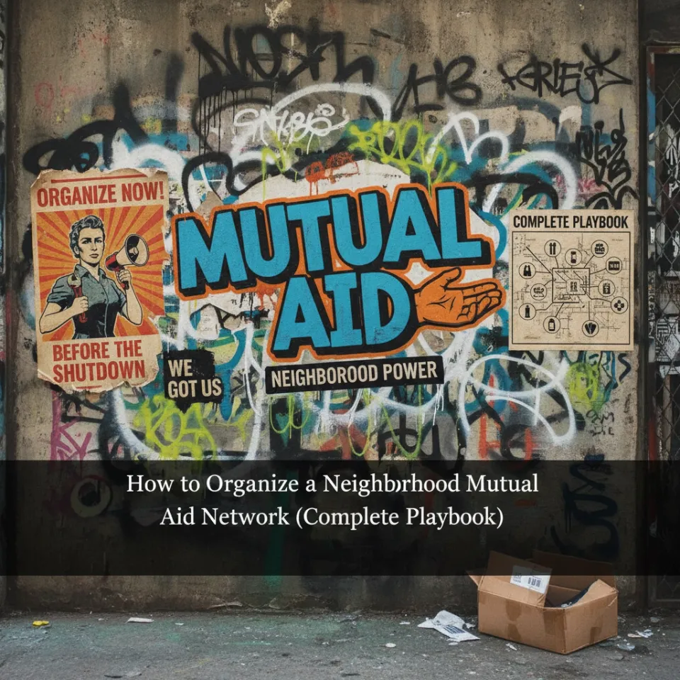 Organize Mutual Aid, Not Compliance: Turning Community Bonds Into a Weapon